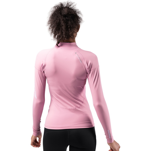 Zhik Da Donna Eco Spandex UPF50+ Top A Manica Lunga In Lycra DTP-0063-W-MAU - Mauve Orchid